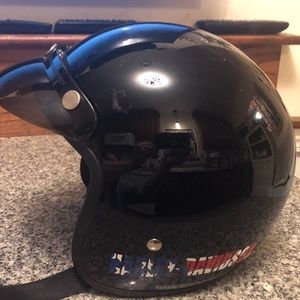Harley Davidson youth open face helmet DOT circa 2005